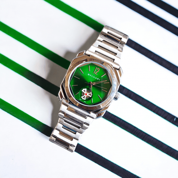 BVLGARI OCTO GREEN FASHION CHRONO