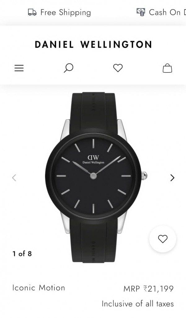 DANIEL WELLINGTON FASHION CHRONO