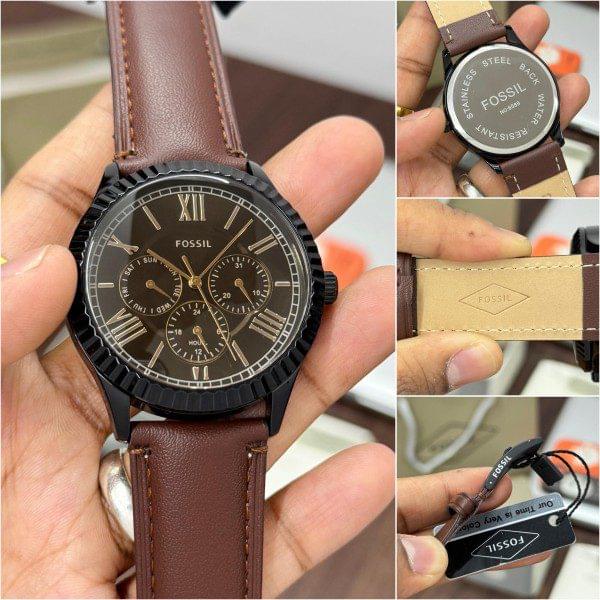 FOSSI L CHAMPMAN BLACK FASHION CHRONO