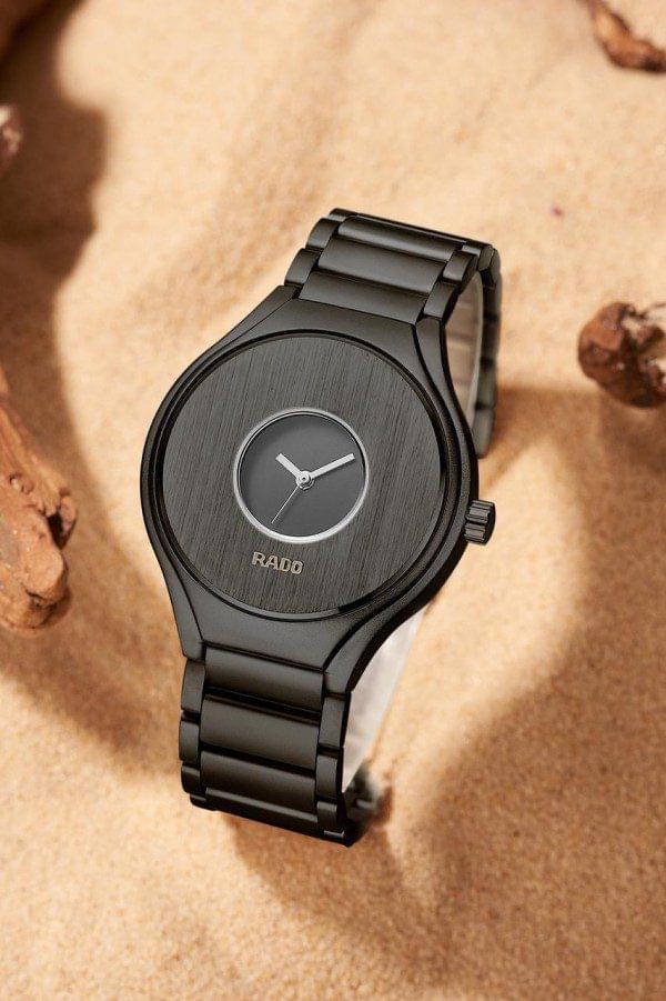 RADO TRUELINE QUARTZ BLACK FASHION CHRONO